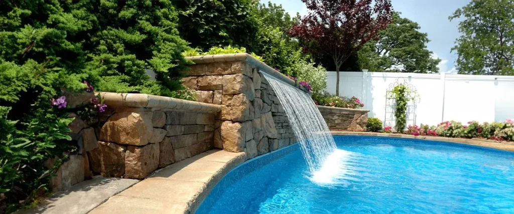 outdoor water feature design