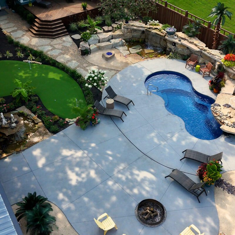 custom pool builder